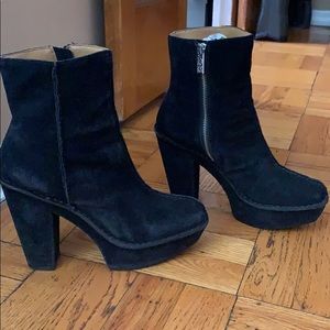 Michael Kors platform booties